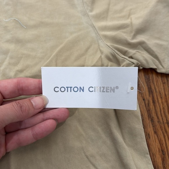 Cotton Citizen Classic Crew Neck Vintage Cashew Men's Size XL M NWT unisex - Picture 6 of 10